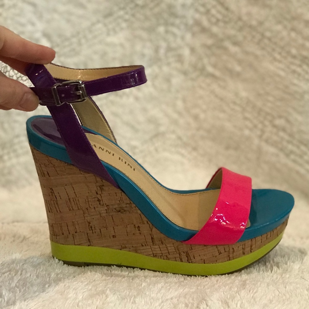 Gianni Bini Color-block Wedges